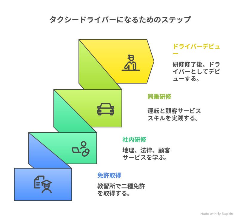 免許取得からデビューまでの流れ